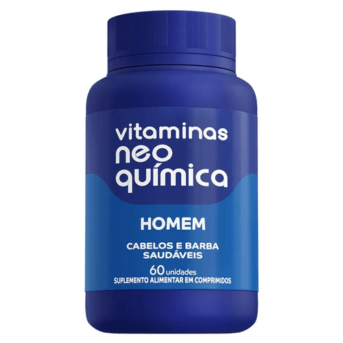 Vitaminas Neo Química Homem com 60 Comprimidos
