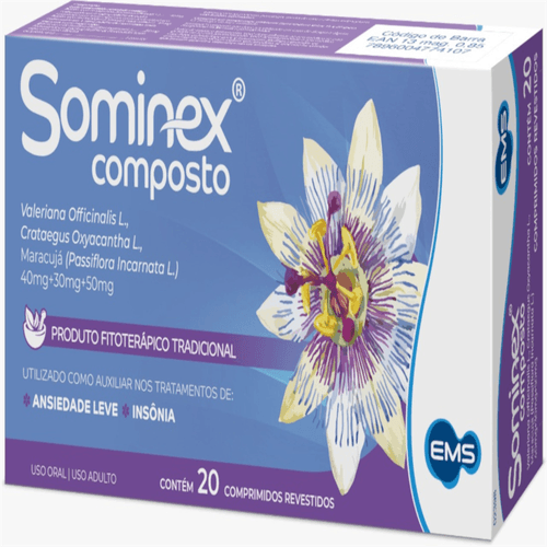 Sominex com 20 Comprimidos