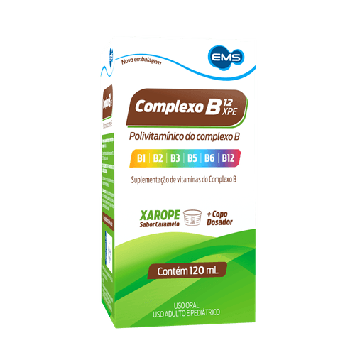 Complexo B Xarope 120ml EMS