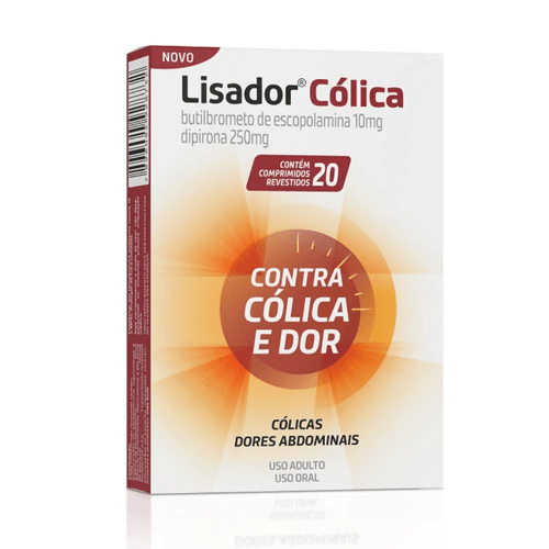 Lisador Cólica com 20 Comprimidos