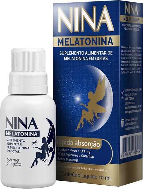 Nina Melatomina Gotas 10ml