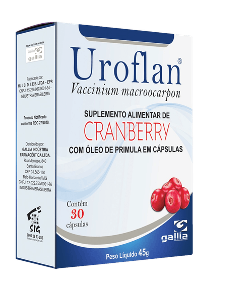 Uroflan com 30 Cápsulas