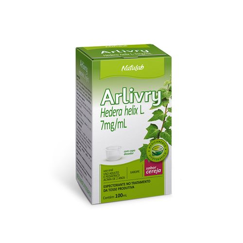 Arlivry Xarope Cereja 7mg 100ml Natulab