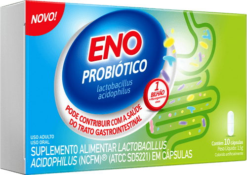 Eno Probiótico com 10 comprimidos