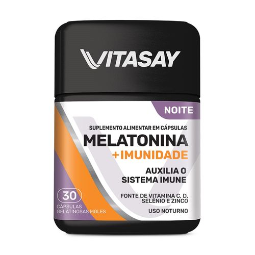 Vitasay Melatonina+Imunidade com 30 capsulas