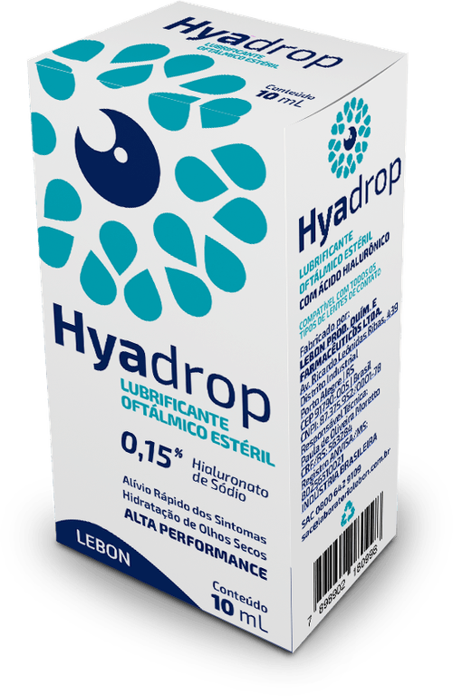 Colirio Lubrificante Hyadrop 10ml