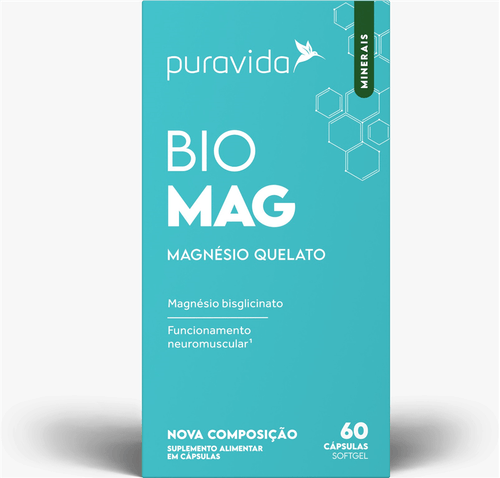Bio Mag com 60 capsulas Puravida