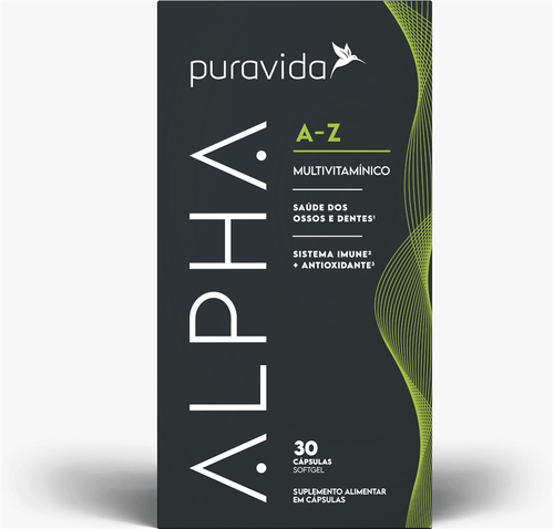 Alpha A-Z com 30 capsulas Puravida