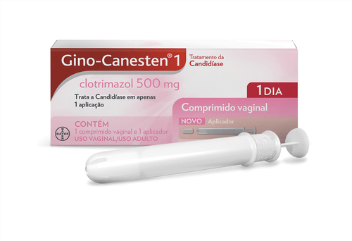 Gino-Canesten com 1 comprimido Vaginal 500mg