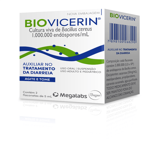 Biovicerin 2 Flaconetes com 5ml