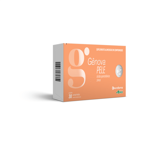 Suplemento Alimentar Genova Pele com 30 Comprimidos
