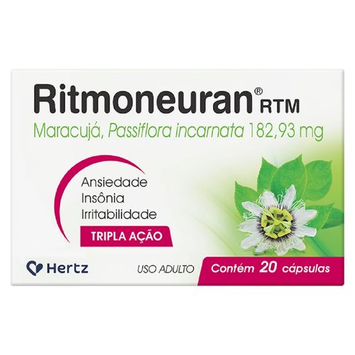 Ritmoneuran com 20 Cápsulas