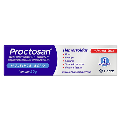 Proctosan Pomada 20g + 1 Aplicador
