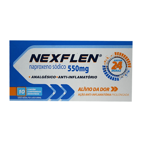 Nexflen 550mg com 10 Comprimidos