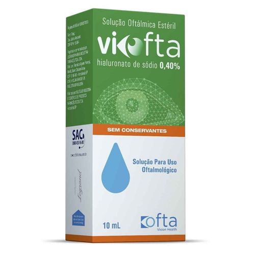 Viofta 0,4% Solução Oftalmica com 10ML