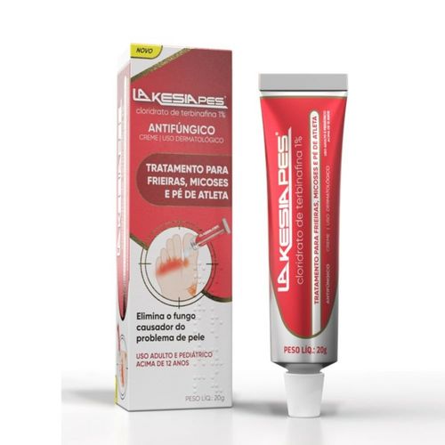 Creme Antifungico para Pés Lakesia 20g