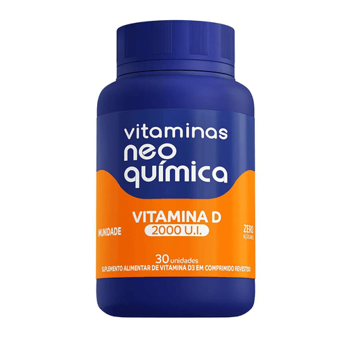 Vitamina D Neo Química 2000UI com 30 Comprimidos