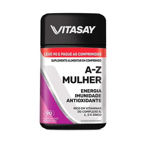 Vitasay A-Z Mulher com 90 Comprimidos