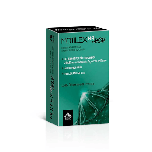 Motilex HA+MSM com 30 Comprimidos