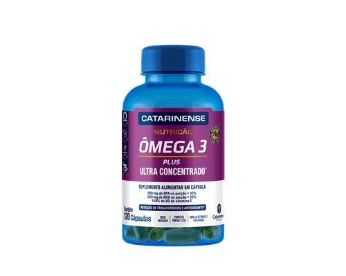 Ômega 3 Plus Catarinense com 120 Cápsulas