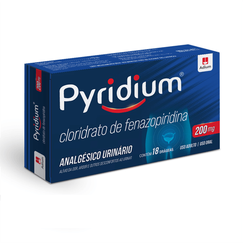 Pyridium 200mg com 18 Drágeas