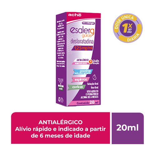 Esalerg 1,25mg Gotas 20ml