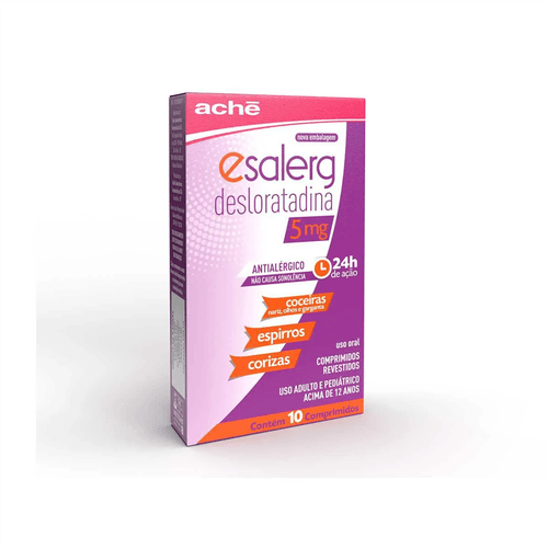 Esalerg 5mg com 10 comprimidos