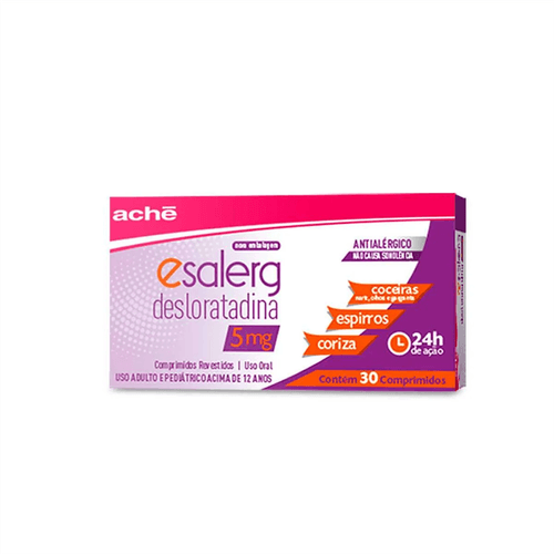 Esalerg 5mg com 30 Comprimidos