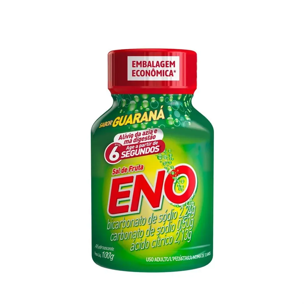 Sal de Fruta Eno Guaraná Pote 100g