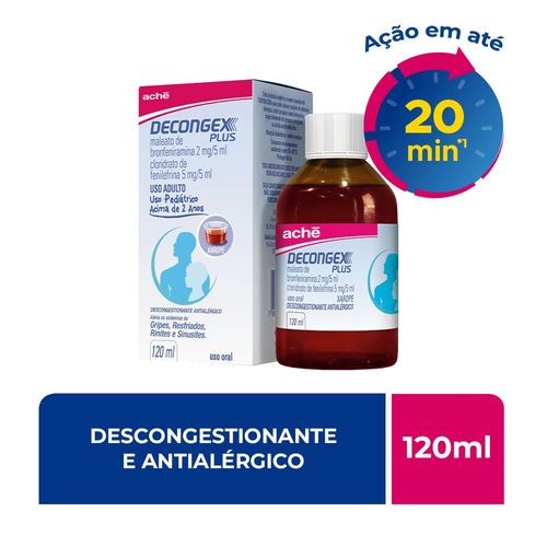 Decongex Plus Xarope 120ml
