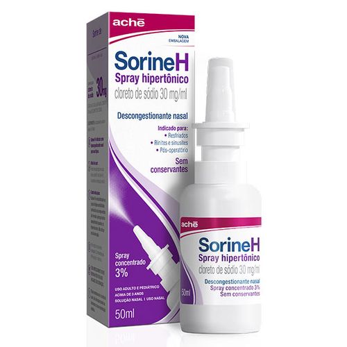 Sorine H Descongestionante Nasal Spray Concentrado 3% 50ml