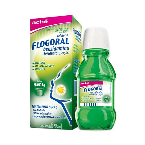 Flogoral Colutório Menta 150ml