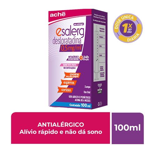 Esalerg 0,5mg/ml Xarope 100ml