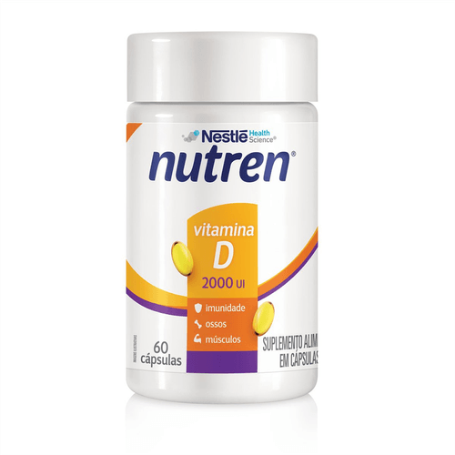 Suplemento Alimentar Nutren Vitamina D 2.000 UI 60 Cápsulas