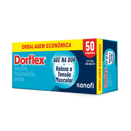 Analgésico e Relaxante Muscular Dorflex com 50 Comprimidos Sanofi