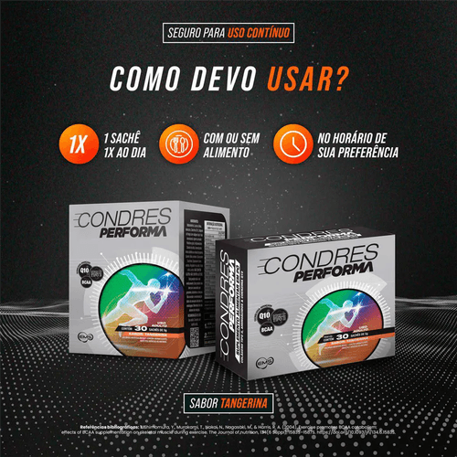 Suplemento Alimentar em Pó Condres Performa com 30 Sachês