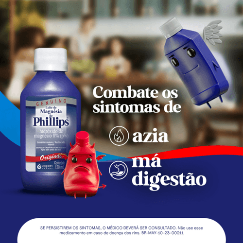 Leite de Magnésia Phillips Original 120ml