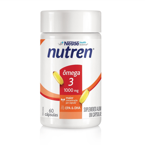 Suplemento Alimentar Nutren Ômega 3 60 Cápsulas