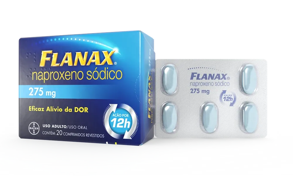 Flanax 275mg com 20 Comprimidos