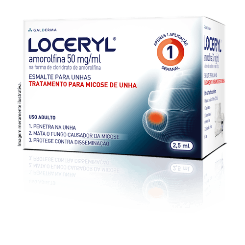 Esmalte Loceryl Galderma 50mg 5% 2,5ml