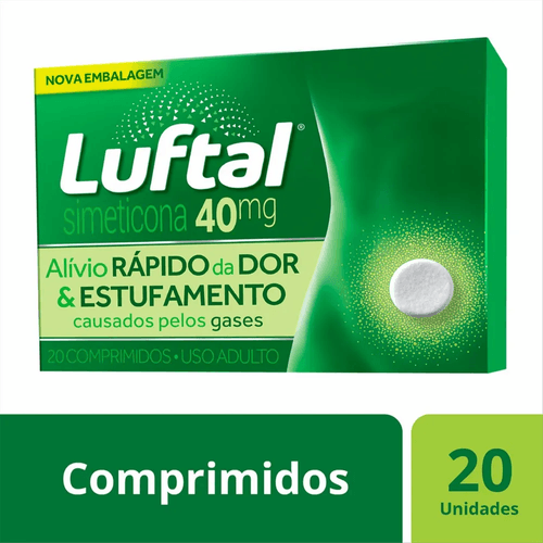 Luftal 40mg com 20 comprimidos