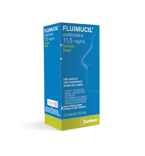 Fluimucil Soução Nasal 20ml