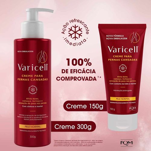 Varicell Creme Pele Normal 300g