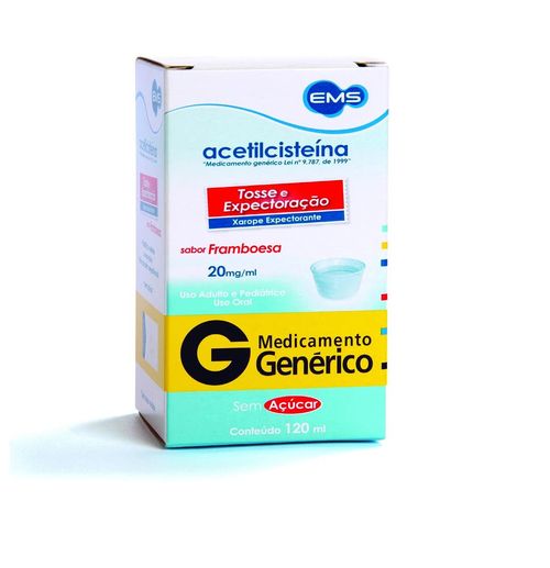 Acetilcisteína 20mg/ml Xarope Infantil 120ml EMS