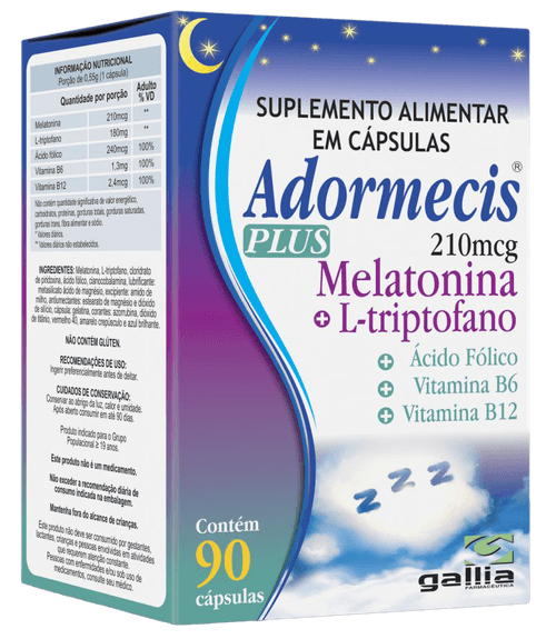 Adormecis Plus com 90 Cápsulas