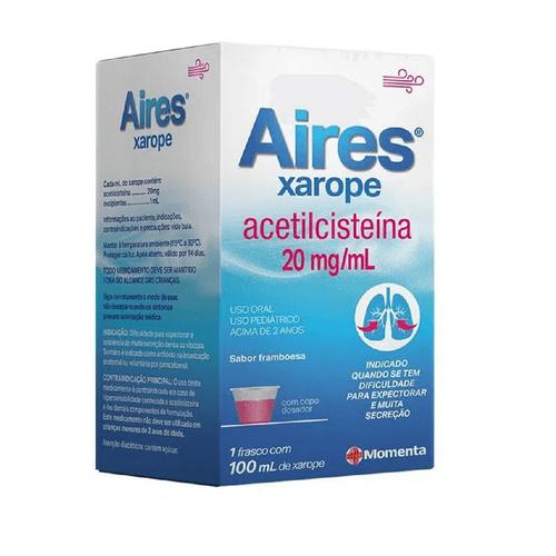 Aires 20mg/ml Momenta Xarope 120ml + 1 Copo Dosador