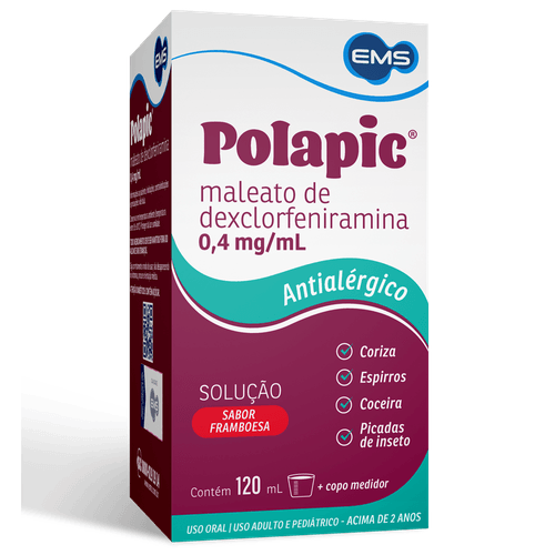 Polapic Soluçao Oral 0,4mg/mL com 120ml
