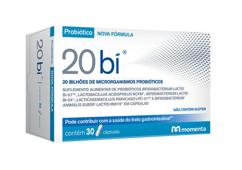 Probiótico 20 BI com 30 Cápsulas