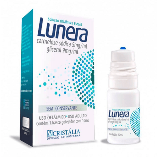 Lunera Colírio Lubrificante Hidratante Ocular 10ml