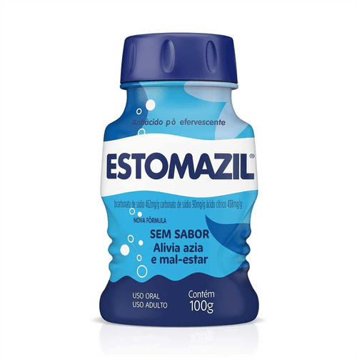 Antiácido Pó Efervescente Estomazil Sem Sabor 100g